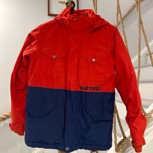 Burton Snowboarding/Winter Hooded Jacket Boys Medium
